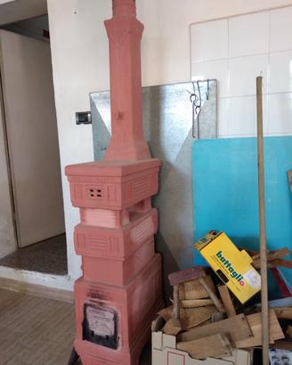 stufa in ceramica