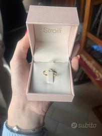Anello oro stroili