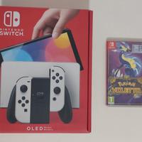 Nintendo Switch Oled 64Gb + Pokemon Violetto