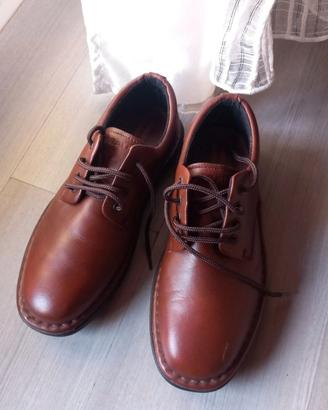 Scarpe uomo Frau marroni num 40 made in Italy 