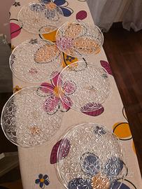 set da 6 piatti dessert