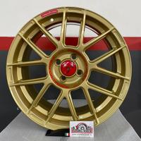 CERCHI IN LEGA 500 ABARTH ORO LUCIDO FONDMETAL 9 E