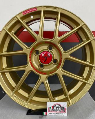 CERCHI IN LEGA 500 ABARTH ORO LUCIDO FONDMETAL 9 E