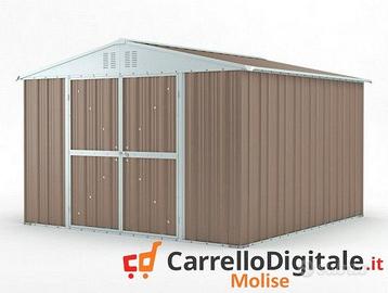 Box struttura lamiera Acciaio 327x307 tortora