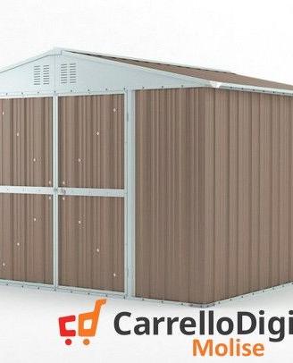 Box struttura lamiera Acciaio 327x307 tortora