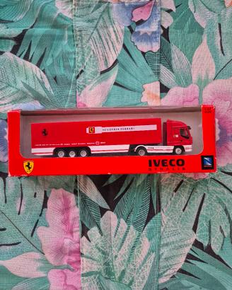  Modellino Iveco Scuderia Ferrari 1:87 New Ray