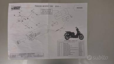 scarico mivv per beverly