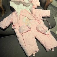 TUTINA BIMBA CHICCO COMPLETA DI MOFFOLE E SCARPINE