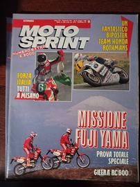 Rivista MOTOSPRINT numero 19 del 1989