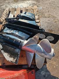 piede poppiero mercuiser bravo tre eliche in accia