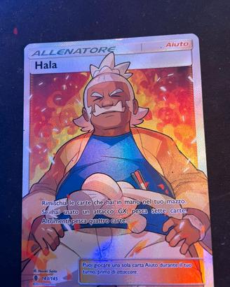 carta pokemon hala