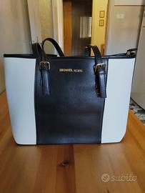 Borsa Michael Kors bianca e nera