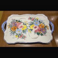 Vassoio Ceramica Castelli