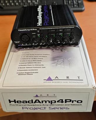 ART HeadAmp 4 Pro amplificatore cuffie
