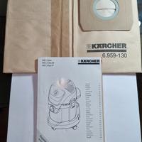 Libretto istruzioni aspiratutto Karcher + sacco