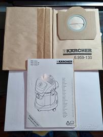 Libretto istruzioni aspiratutto Karcher + sacco