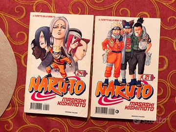 Naruto serie rossa 21&24