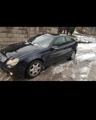 mercedes c220 sport cupe elegance 2004 