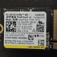 Ssd m.2 1tb wd western digital sn740 gen4 x4