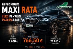 BMW X6 xdrive40i mhev 48V Msport auto Tetto unipro