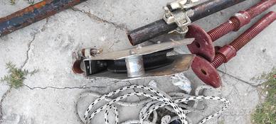 carrucola per ponteggi e impalcature 