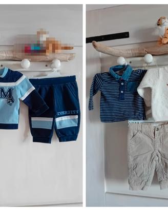 set neonato 3/6 mesi "Mignolo - Jacadi - Chicco"