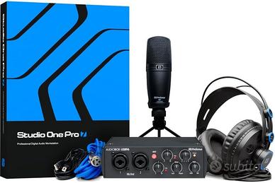 🎙️ PreSonus AudioBox USB 96 Studio – Kit completo