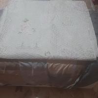 Coperta trapuntata floreale per letto singolo 