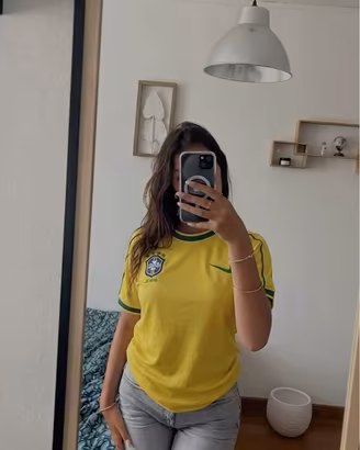 Maglia Brasile Nike Vintage Taglia M
