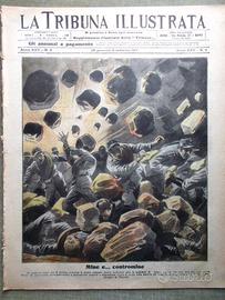 La Tribuna Illustrata 28 Gennaio 1917 WW1 Cengia