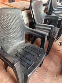 Sedie per giardino