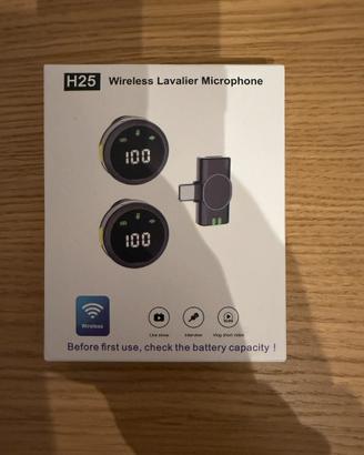 Microfono wireless lavalier
