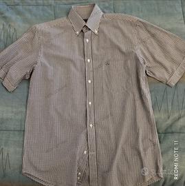 Camicia uomo maniche corte Paul &Shark a quadretti