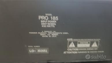 Amplificatore Fender Pro 185