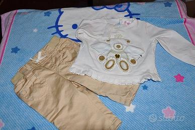 100 capi abbigliamento bimbo, bimba da 3 a 24 mesi