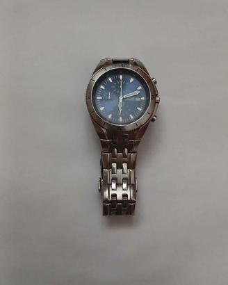 Orologio Fossil Blue Cronografo Uomo in Acciaio