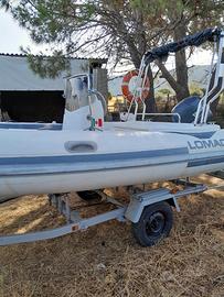 Lomac 550 con Motore Yamaha 40/60 Iniezione