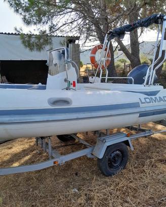 Lomac 550 con Motore Yamaha 40/60 Iniezione