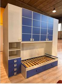 Cameretta a ponte rovere chiaro