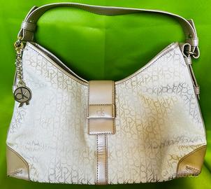 Borsa beige Calvin Klein