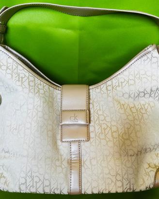 Borsa beige Calvin Klein