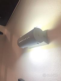 Lampadari / apllique da parete argento satinato