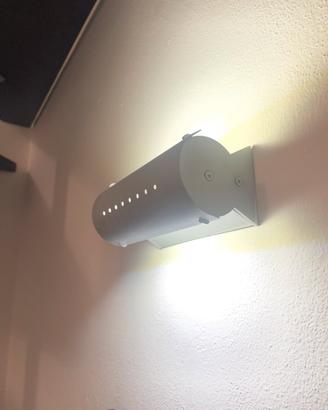 Lampadari / apllique da parete argento satinato