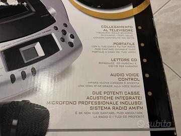 CANTA TU KARAOKE - Impianto Audio Video Portatile