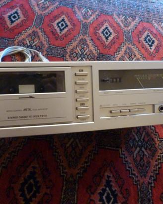 Philips stereo cassette deck F6121