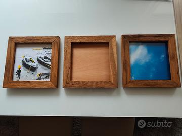 Cornici in legno 30x30