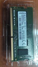RAM 4GB DDR4 2666MHz Kingston per Notebook - SODIM