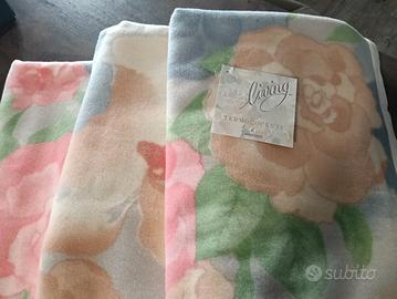 Coperta matrimoniale in pura lana vergine 