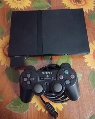 Console Sony PlayStation 2 PS2 Slim Nera + Joypad