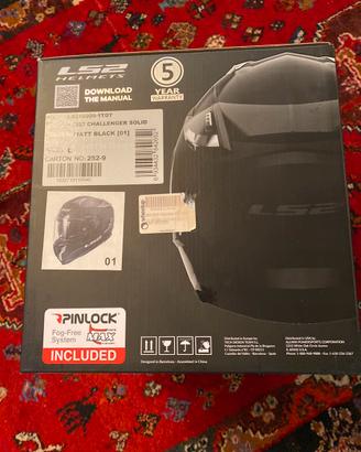 Casco moto uomo